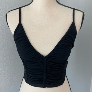 Urban Outfitters Cropped Ribbed Camisole